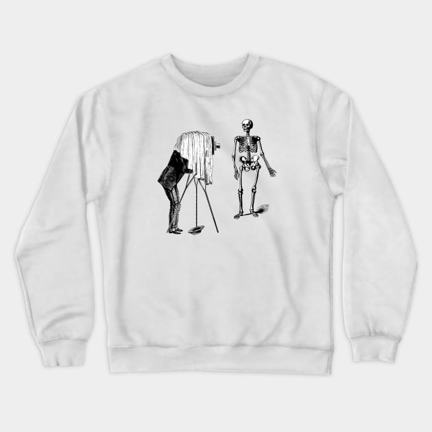 Smile for the Camera Crewneck Sweatshirt by SandraKC